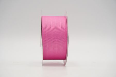 Ярко-розовая лента с узором в виде решетки из гросгрейна_K1747-501